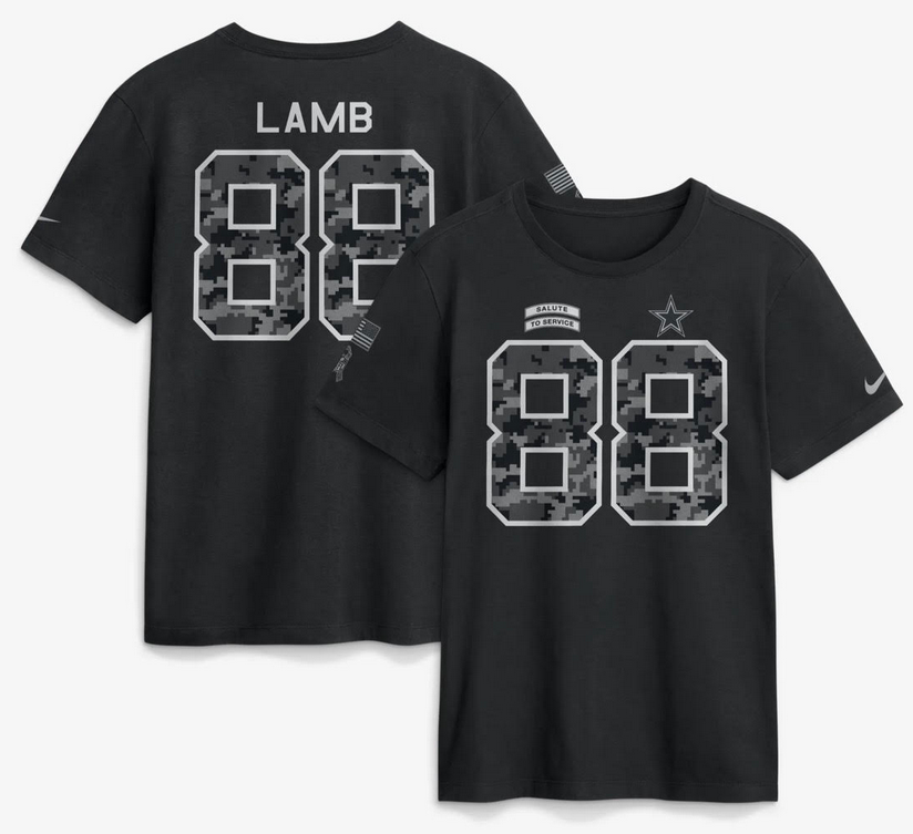 Men Dallas Cowboys #88 Lamb black Nike NFL jersey 100501